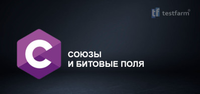 C. Союзы и Битовые поля. Микротест.